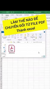180K views · 1.5K reactions | Làm thế nào để chuyển đổi toàn bộ dữ liệu từ file pdf sang excel nhanh nhất nhỉ  藍 ️  #Excel #tinhoc #tinhocvanphong #Word #PowerPoint | Tin học Cozy | Facebook