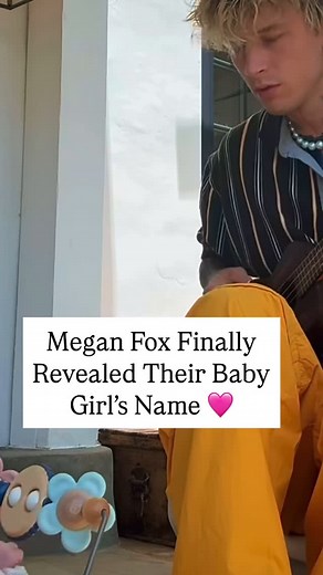 The A-Lister / Your celebrity source on Instagram: "👀 Megan Fox and Machine Gun Kelly have officially shared the name of their baby girl: 🩷 Saga Blade Fox-Baker 💗 🥰 She was born on March 27, 2025, and her name means “story” or “fairy tale” — a magical, poetic choice with a powerful edge. ❗️It’s romantic, bold, and totally them. ❓Do you love the name? Megan Fox fans, MGK fans, celebrity babies, celebrity mom, celeb news daily, celeb news, Hollywood gossip, celebrity gossip, celebrity family, 