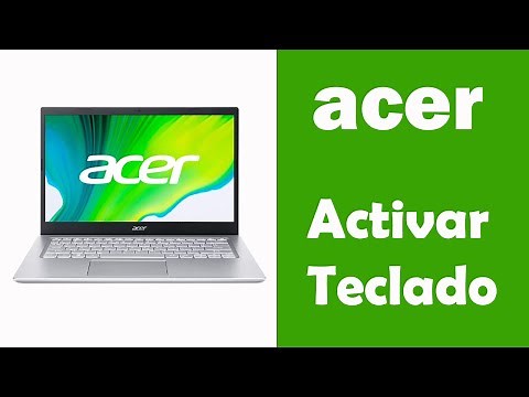 Como desbloquear teclado portatil acer