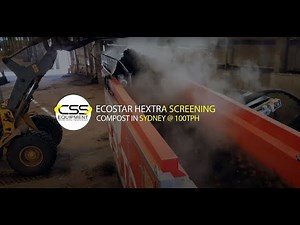 Ecostar Hextra Screening Compost in Sydney, Australia
