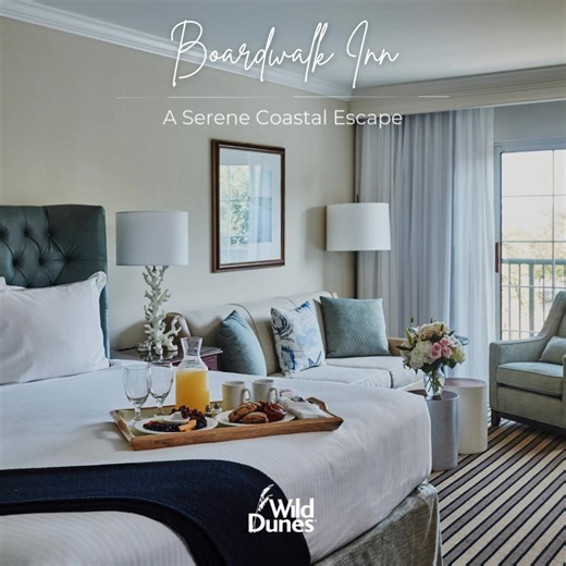 Escape to the Boardwalk Inn at Wild Dunes Resort. Enjoy coastal rooms steps from the beach, delicious Lowcountry cuisine, and relaxing amenities like private balconies, and an adult-only pool. | Wild Dunes Resort