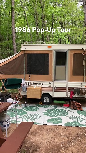 Vintage 1986 Jayco Pop Up Camper Tour