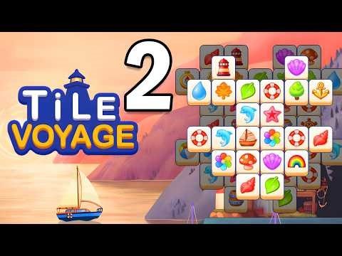 Tile Voyage: Match Puzzle Gameplay Walkthrough Part 2 | iOS, Android, Casual - Simulation Game