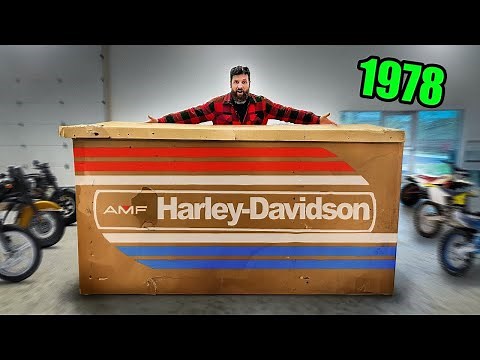 I Bought a Brand New 45 year Harley Davidson Motorcycle