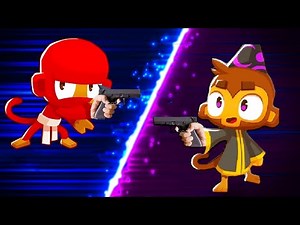 Ninja Monkey vs Wizards! (BTD6)