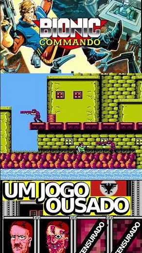 Bionic Commando NES #joguinho #retrojogos