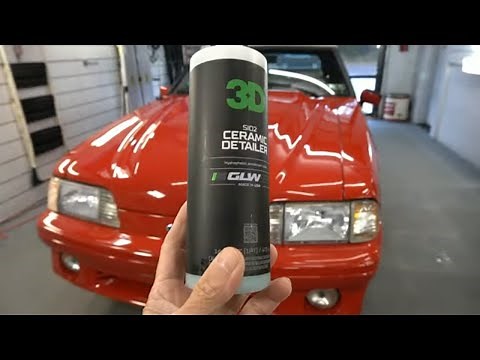 The New 3D GLW Sio2 Ceramic Detailer! My Experience On Clear Coat And Single Stage.
