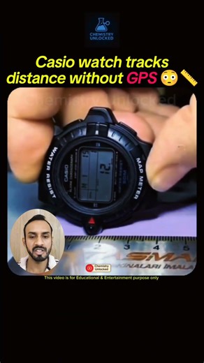 This Watch Measures Distance Without GPS 😳⌚ #shorts #shortvideo