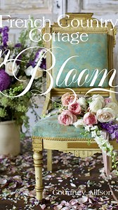 It’s Book Birthday!!! 🎂 Today my new book is French Country Cottage In Bloom is officially here! 📗🌸 Wearing my heart on my sleeve goes hand in hand with releasing a new book out into the world. Creating a book is exhilarating & exciting, full of laughter, lots of fun & heartwarming memories. Creating stories & capturing them for the pages of a book is a big years long creative venture and is one of my absolute favorite projects to work on again and again. In Bloom is a whole lot of flower fil