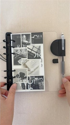 New planner set-up with ​⁠sub box items from @cloth_and_paper #plannerclips #plannersetup #planners