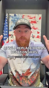 Ai will replace human relationships. The amount of times I have been called crazy since I started saying this… Watch this and then just imagine for a second that Chris ALSO had a lifelike robot for “Sol”. Not so crazy anymore am I? And it isn’t a matter of IF this is going to happen… It’s a matter of WHEN. This is the result of the slow demoralization of our society and the rapid acceleration of widespread apathy, entitlement and the need for instant gratification. Buckle TF up. Ai is not only g