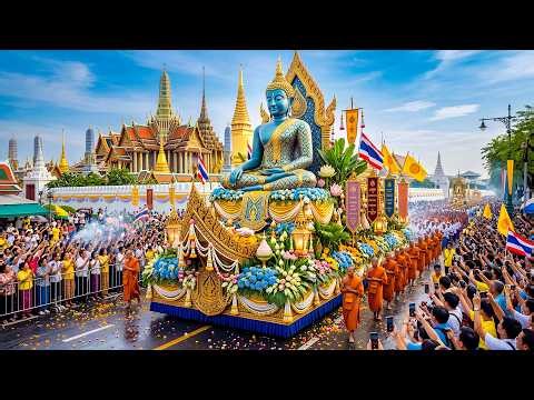 Thailand's Biggest Buddhist Procession 2026 | Sacred Festival You've Never Seen