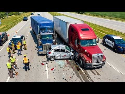 Moments Filmed Seconds Before Disaster | Idiots in Cars Compilation #p6
