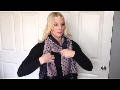 Tutorial: How To Tie A Fringe Scarf