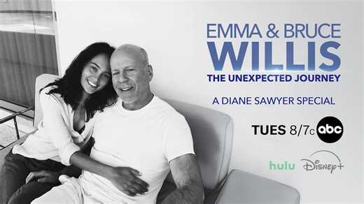 I sat down with Emma Heming Willis who shared her deeply personal story about the new reality her family faces following Bruce Willis’ frontotemporal dementia diagnosis, and her evolving role as his care partner. A first look at my conversation with Emma airs Tuesday morning on Good Morning America. Our full show “Emma and Bruce Willis: The Unexpected Journey - A Diane Sawyer Special” airs Tuesday August 26 at 8:00 PM ET on ABC. | Diane Sawyer