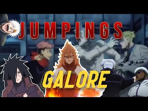 The greatest jumpings in anime compilation