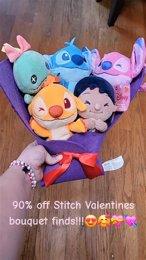 Amazing Discounts on Stitch Valentine's Bouquets!