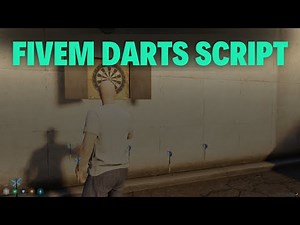 Fivem Darts Script - Multi with friends, play Darts