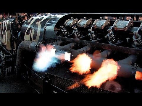 OLD BRUTUS CARS with EXTREME BIG ENGINES Cold Start