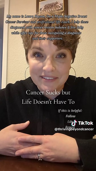 Cancer Sucks but Life Doesn't Have To To those of you who've been diagnosed, I see you. There is so much hurt on our path to healing. As we navigate the road to acceptance around our diagnosis, the first step is forgiveness. And forgiving ourselves for whatever you may be holding on to from the past, present or even future expectations lost to your diagnosis. As you follow along, expect to see more tips to guide you through your healing journey. I look forward to hearing your thoughts and talkin