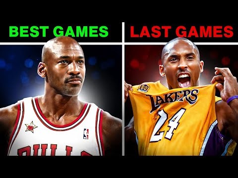 NBA Legends First, Last, and Best Games