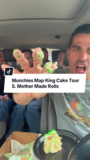 🎭🗺️ Munchies Map King Cake Tour 🗺️🎭 5. Mother Made Rolls @The Apothecary Shoppe @Mr. Weatherall We’re giving the fully stamped Map away after we finish our Tour! Just stop in the Bakery to enter your name. No purchase necessary!