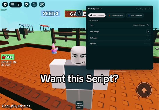#fyp #Roblox #Robloxscript #scripts #exploitsroblox #makethisviral #Growagarden #gagscript #Petspawner #seedspawnerscriptcandyblossom #Vietnam#Indonesiascript