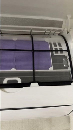 ダイキンエアコン、エアフィルター掃除は、昨年冬暖房以来