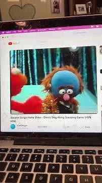 Sesame Street Elmo’s sing-along guessing game