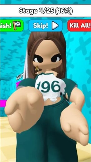 KANG MI-NA'S PRISON RUN! 😂 #roblox #robloxshorts #shorts #shortsfeed