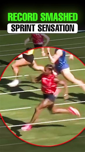 Record SMASHED 💥 Sprint Sensation Lights Up Stawell 😳