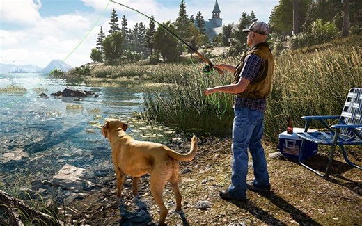 孤岛惊魂5-来啊 教你怎么钓鲟鱼上将