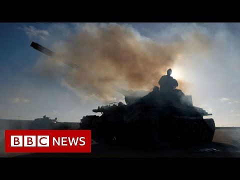 Libya: The fight for Tripoli explained from the front line - BBC News