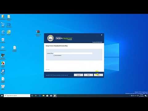 Deep freeze standard Windows 10