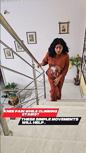 Knee Pain While Climbing Stairs? Try These 4 Simple Exercises for Relief