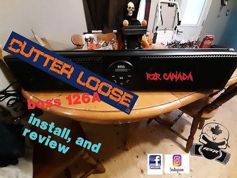 Best Bluetooth Sound Bar on a budget (BOSS BRT26A) install, and review on a RZR 900S