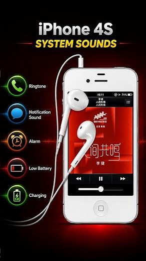 iPhone 4S All Default Sounds & Ringtones! 🔊 #Shorts #iphone #sound #ringtone