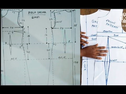 How to draft Jane Janet basic bodice pattern detailed , BEGINNERS FRIENDLY