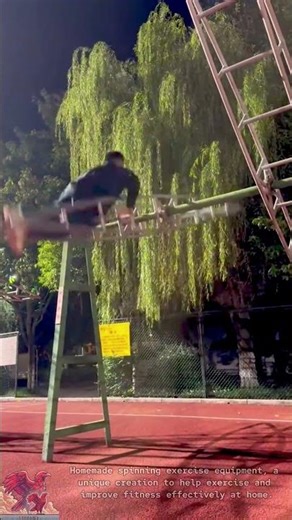 Homemade spinning gym tool #tools #shorts #viral #creative