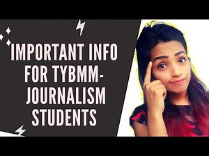 Important information for TYBMM JOURNALISM STUDENTS / Sem 5