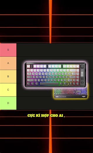 Ngân sách 500 cành , thì bàn phím xứng đáng với góc làm việc của bạn chính là FREE WOLF M75