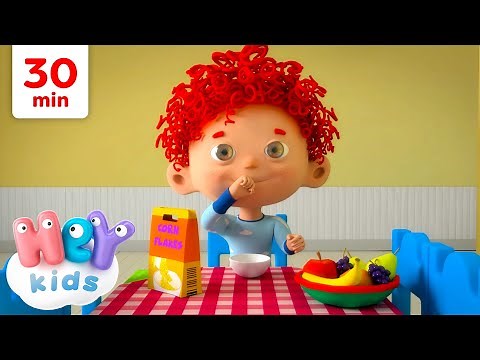 ¡ Es Hora de Despertar ! | Canción de Rutina para Niños | HeyKids - Canciones infantiles