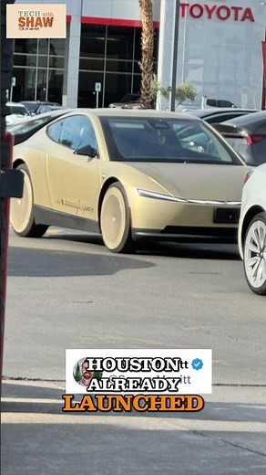 Tesla Cybercab Just Hit Public Streets In Vegas #tesla #cybercab #technews