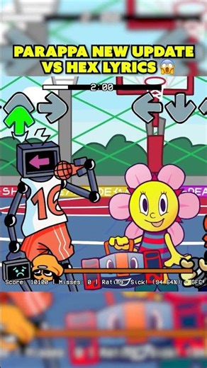 Playable Parappa VS Hex *FULL LYRICS* 😱 [FNF]