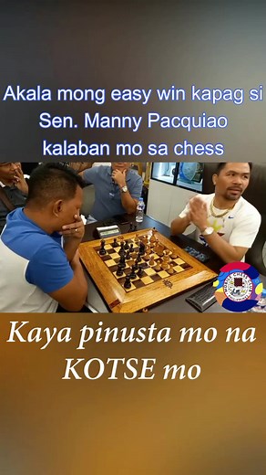 Akala ko Easy win na eh! #Chess #mannypacquiao #MCCP