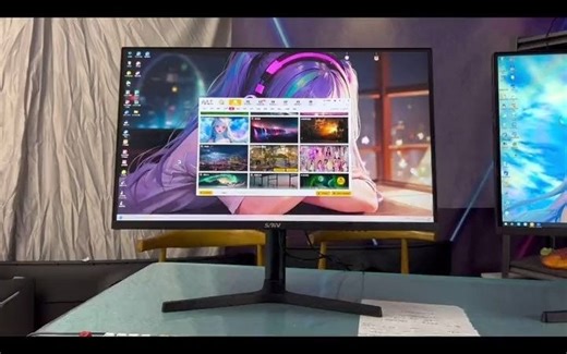 fast ips和nano ips色彩参数效果的对比显示器 fastips nanoips sanv