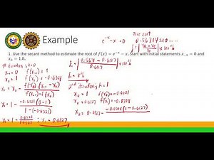 Open Methods Part 3 | NUMERICAL METHODS