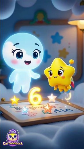 Counting 6–10 in a Magical Classroom Preschool Math for Kids ⭐🎈 #familyfriendly