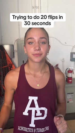 Attempting 20 Flips in 30 Seconds Challenge | Gymnastics Fun