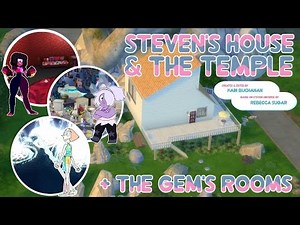 ☆ SIMS 4 SPEEDBUILD & TOUR | STEVEN UNIVERSE’S HOUSE & THE GEM TEMPLE (READ DESCRIPTION) ☆